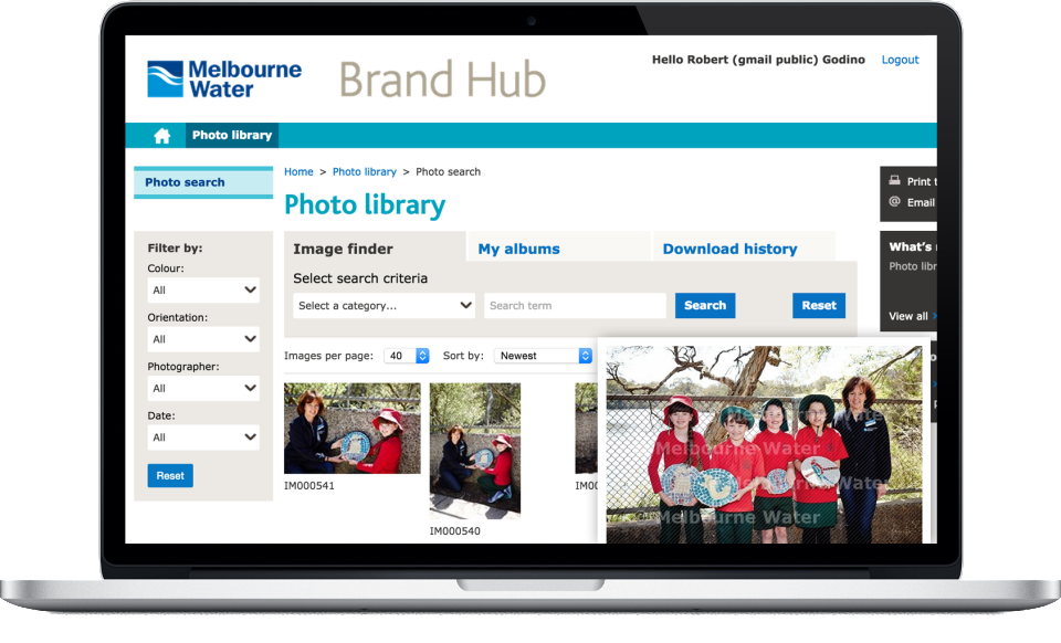 screenshot of Brand Toolbox
